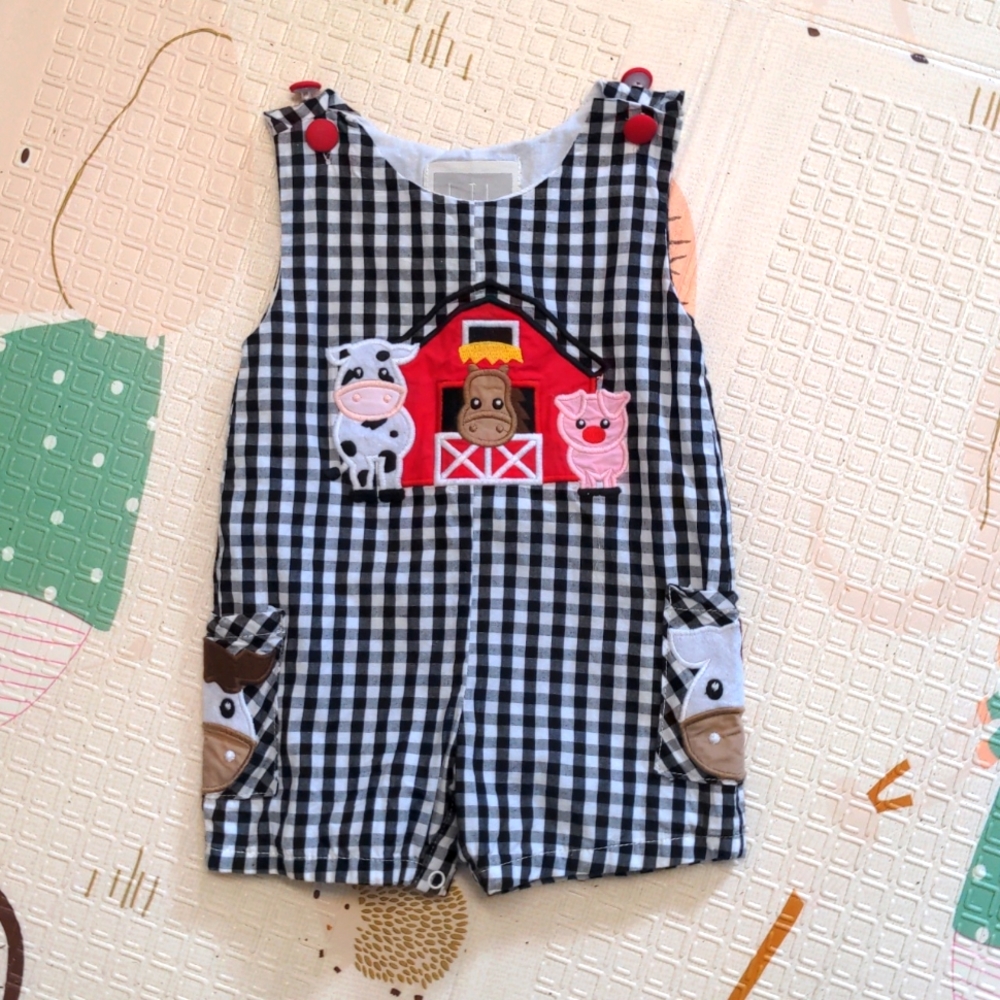 BOGO 💥 Lil Cactus Barnyard Overalls